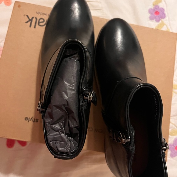 SoftWalk Black Ankle Booties - Picture 4 of 5